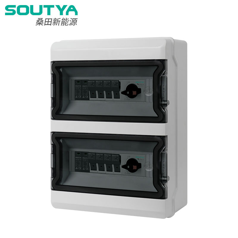 1000 V DC Combiner Box 4 In 2 Out -eristintyyppi